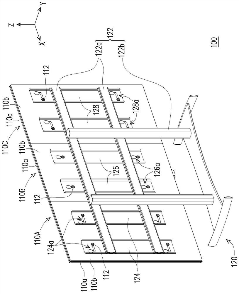 Hanging rack and display equipment