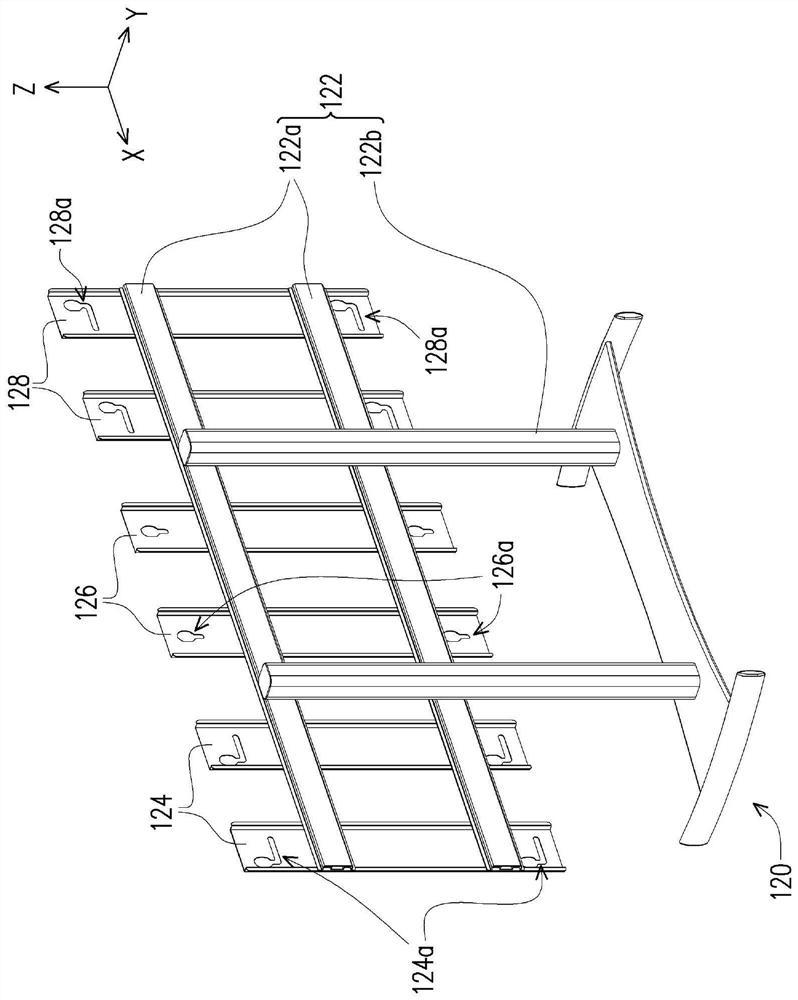 Hanging rack and display equipment