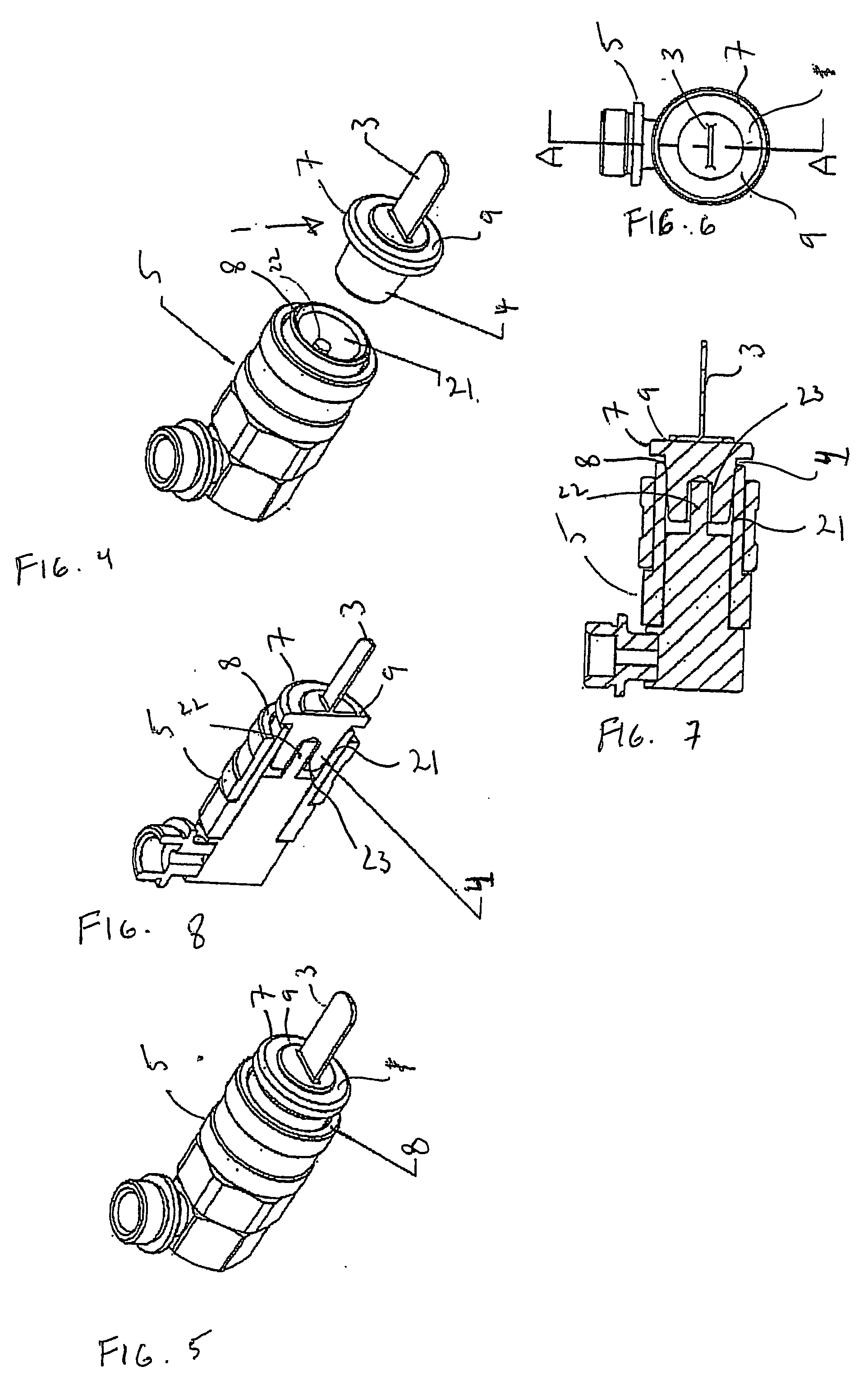 Absorbent plugs and caps for air conditioning and refrigeration fittings