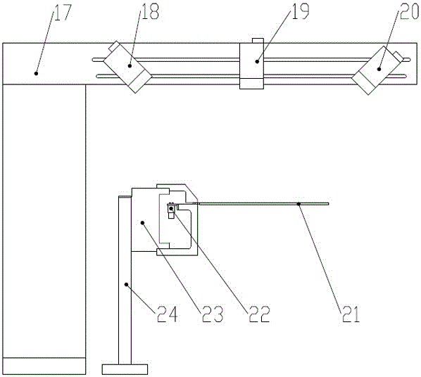 A kind of backlight screen visual detection equipment