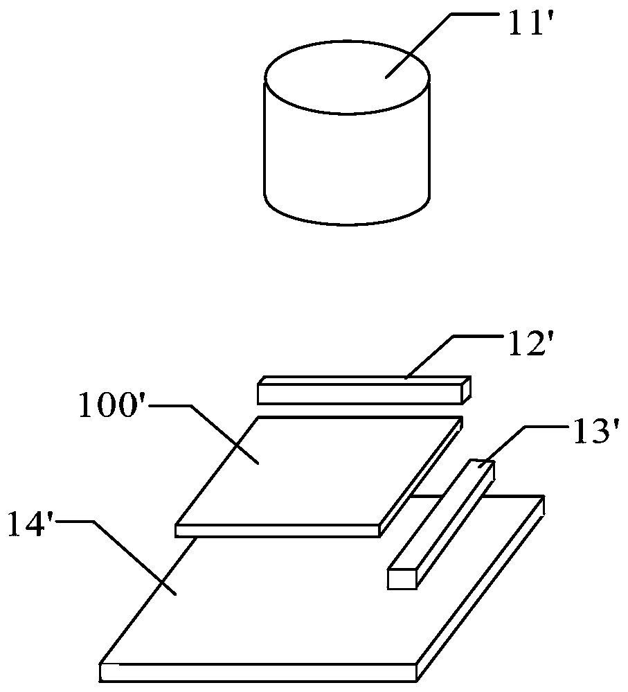 Optical detection method and device for display panel