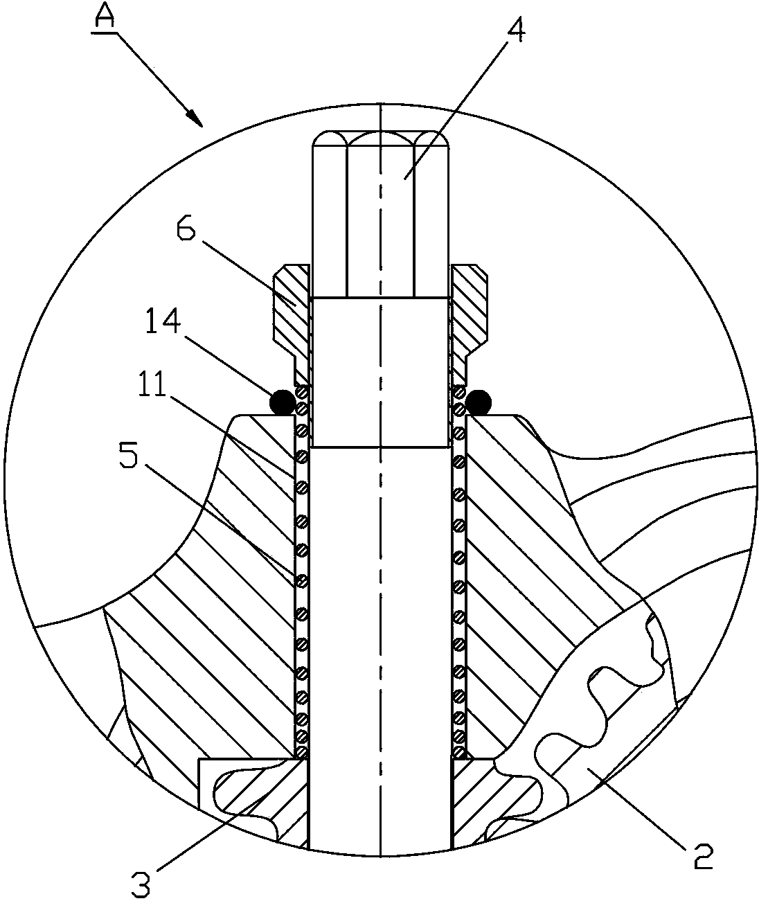 Hand-operated adjusting arm capable of completely locking adjusting shaft and worm