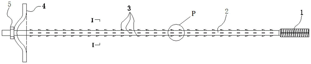 An anchoring energy-absorbing bolt device for controlling deep rock mass