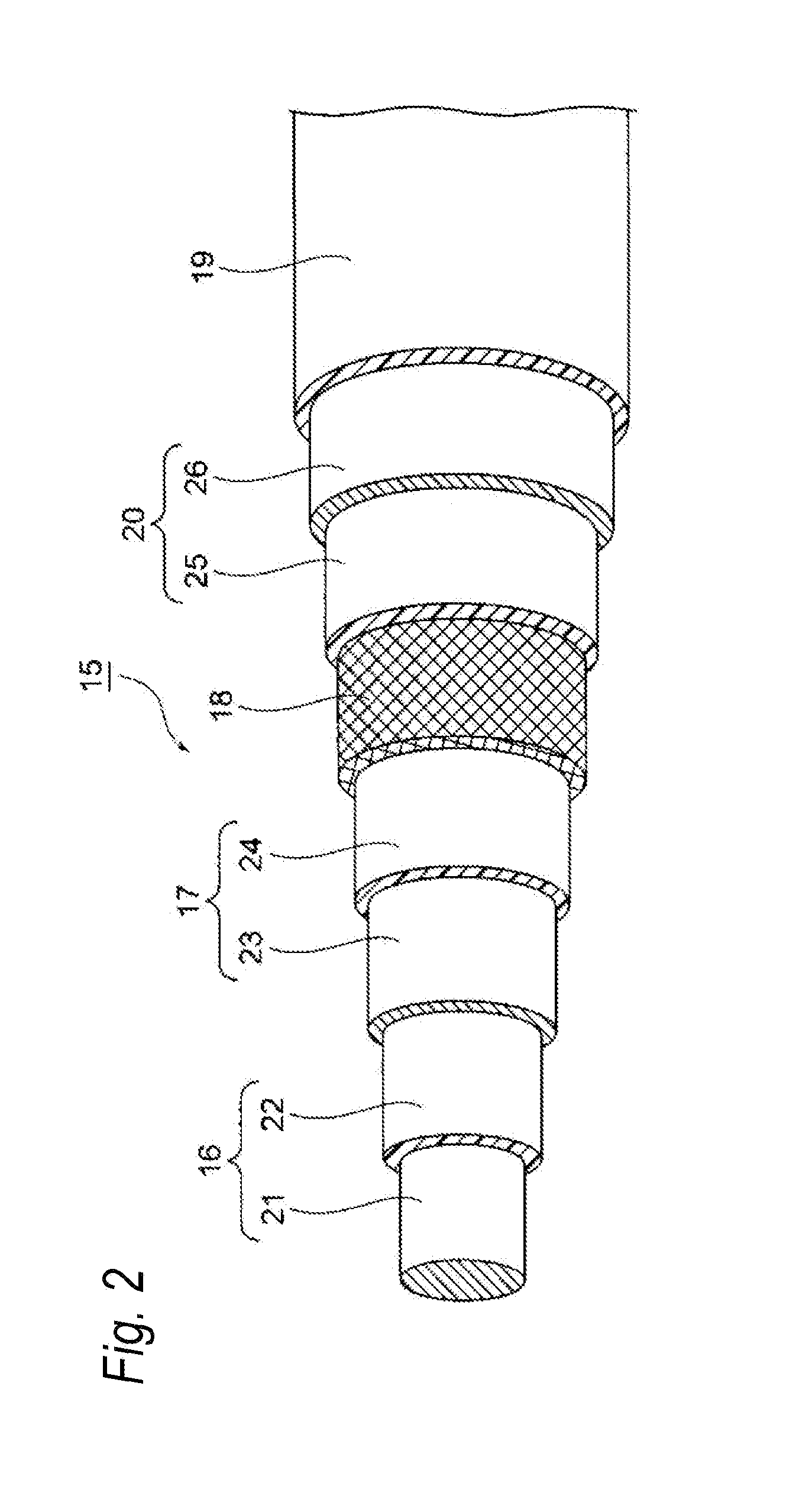 Multi-layer coaxial cable