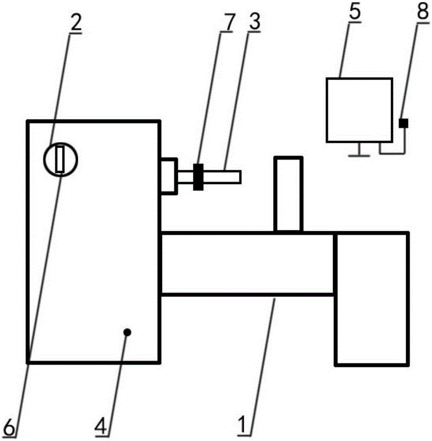 Forced and moderate cutting removing assisting device for deep hole drilling machine