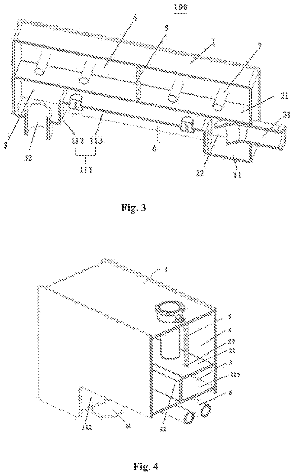 Tank used in engine cooling system, engine cooling system, and work machine