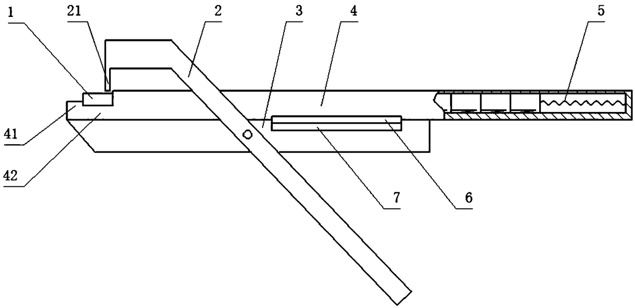 Wiring terminal storage clip and wiring clamp with storage clip