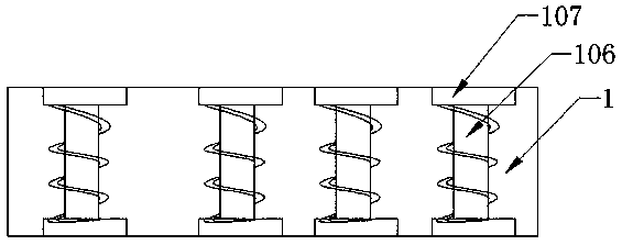 Vibration-proof automobile wiper tank fixing device