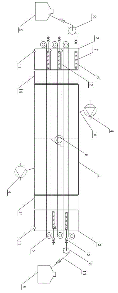 Pre-oxidation furnace