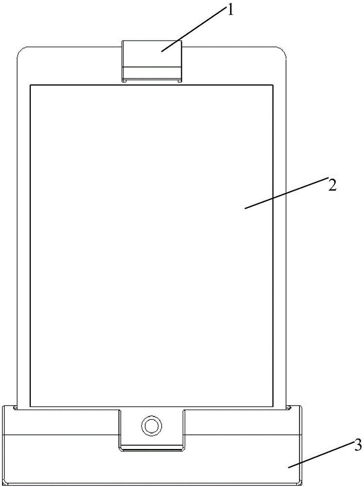 Mobile terminal early childhood education system and method based on mirror reflection and image recognition technology