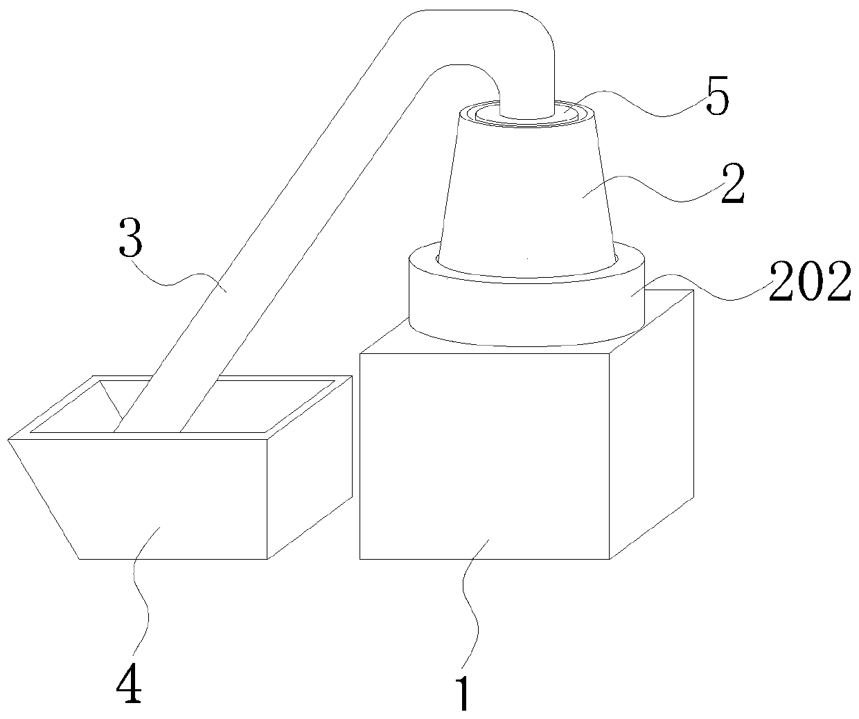 Curing equipment for vanadium pentoxide extraction from coal cinders