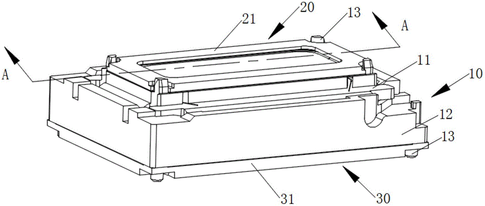 Co-magnetic electric-acoustic structure