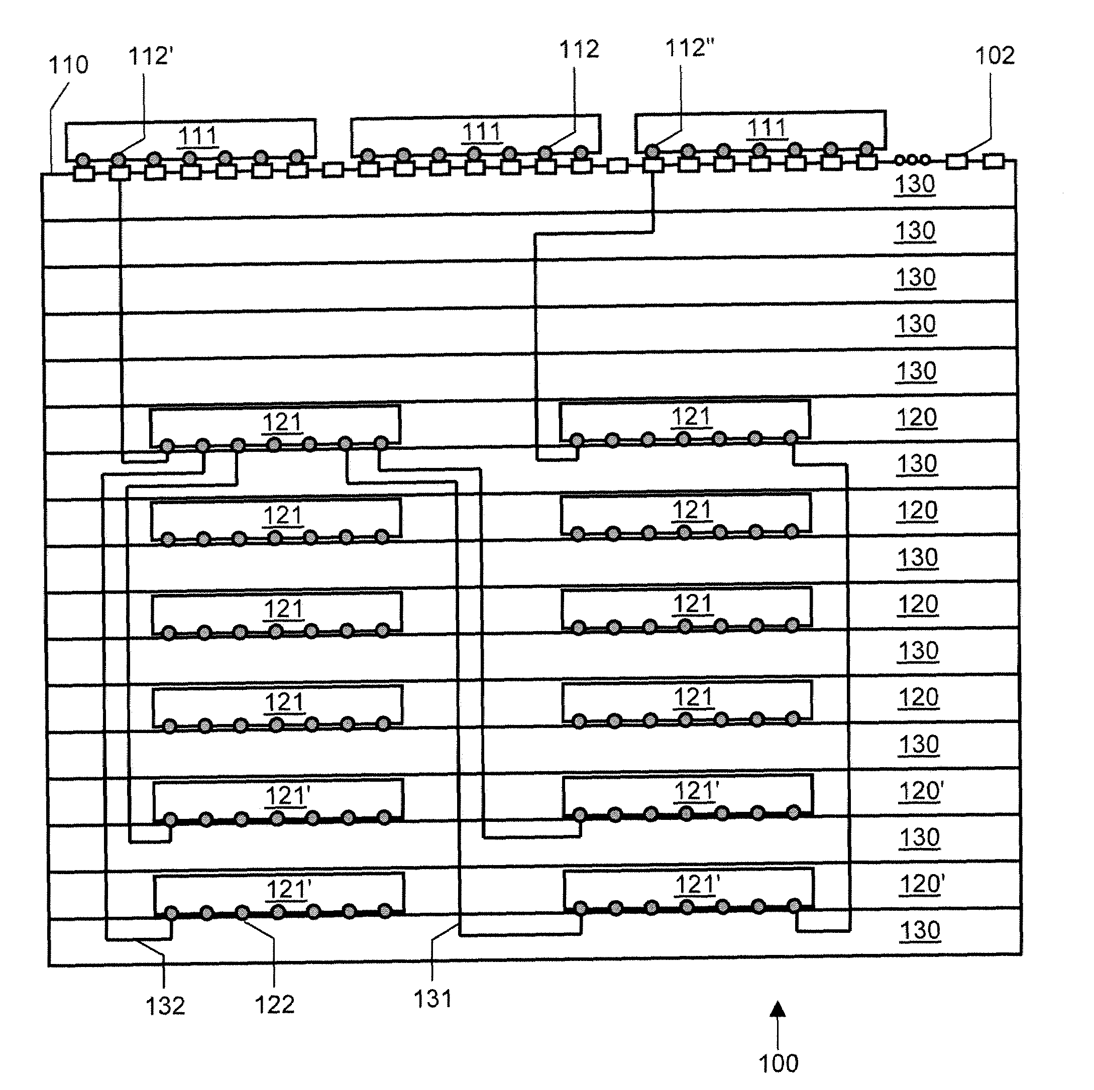 Reprogrammable circuit board with alignment-insensitive support for multiple component contact types