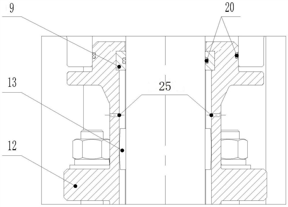 Special stop valve for oxygen