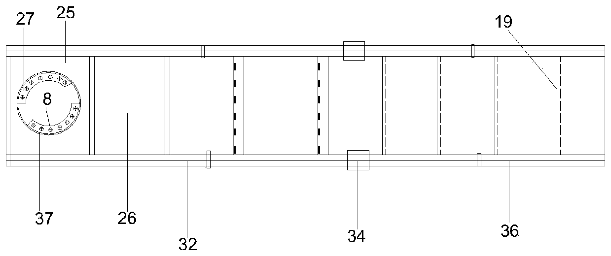 Construction method of steel trestle with steel pipe piles