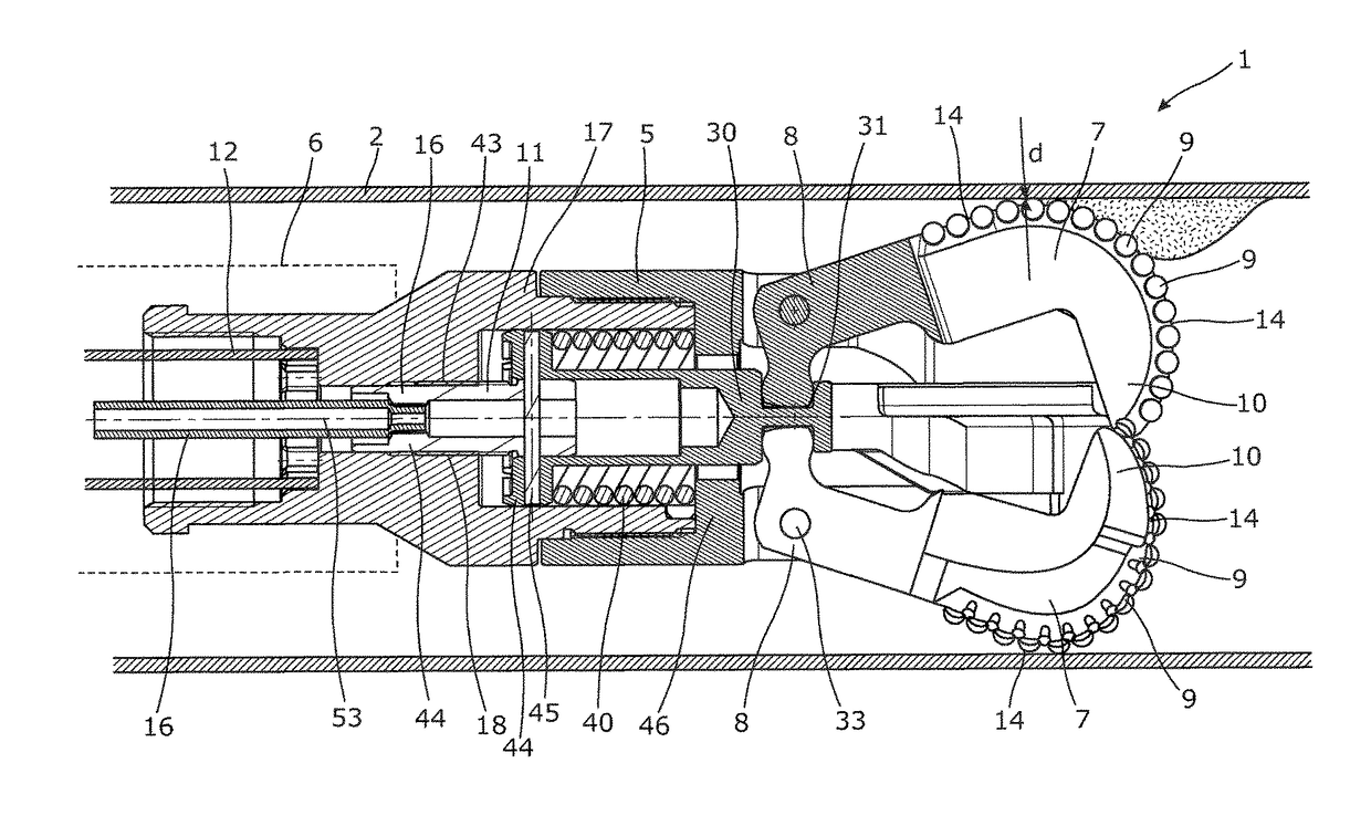 Downhole wireline cleaning tool