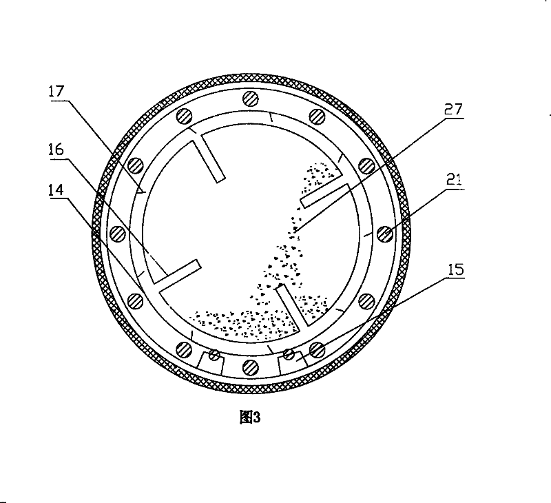 Tobacco compound heat transfer small drum drying device