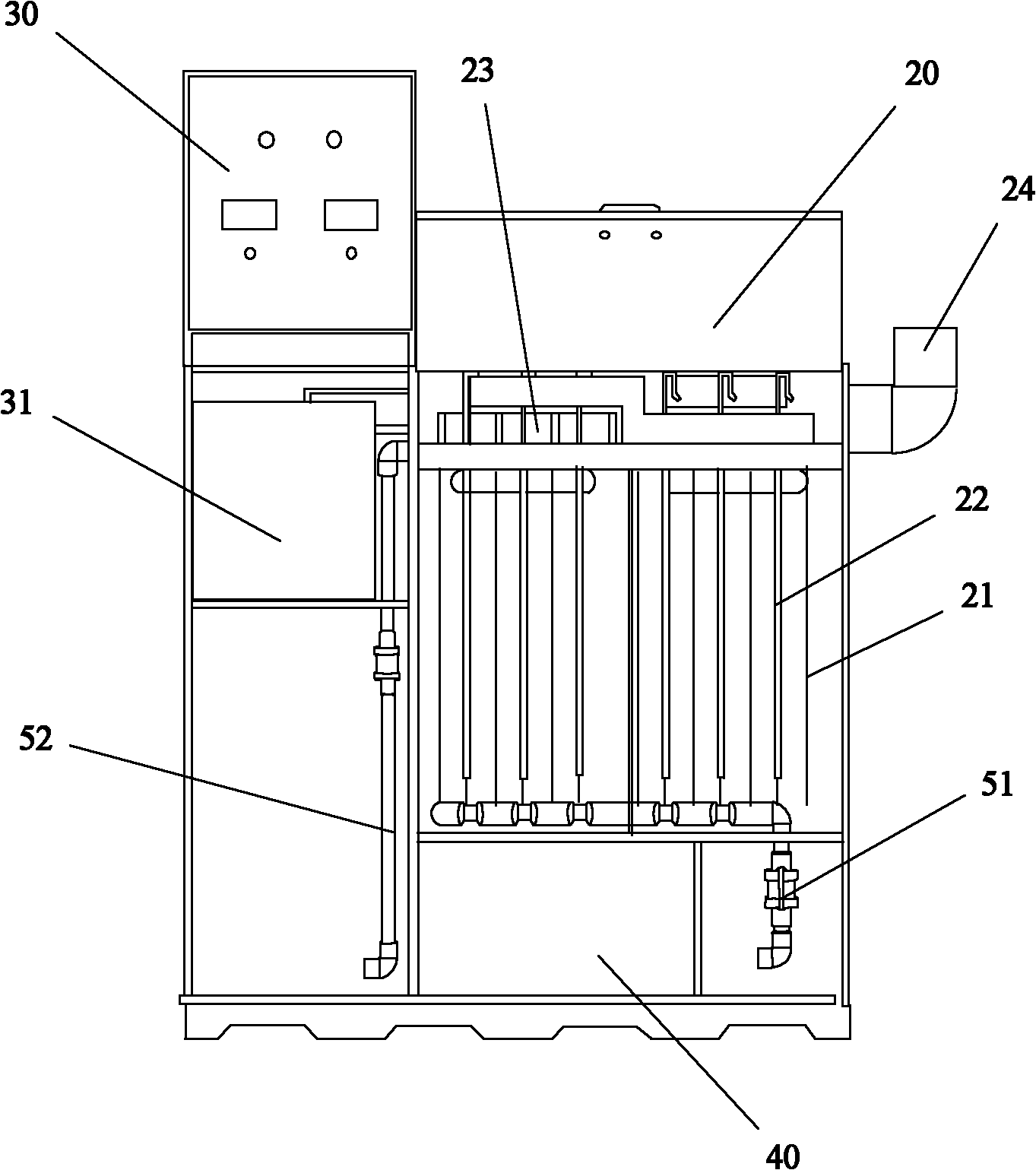 Treating agent and treating system for micro-etching surfaces of recyclable copper and copper alloys