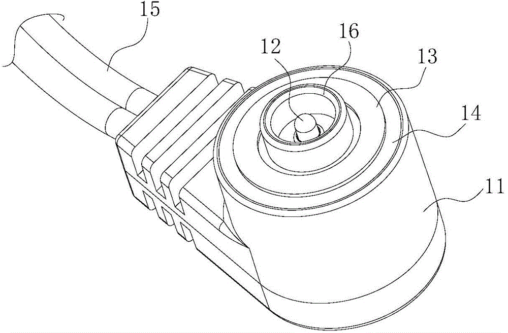 Charging device of flashlight