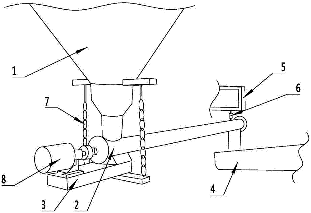 Powder output device capable of automatically controlling discharge amount