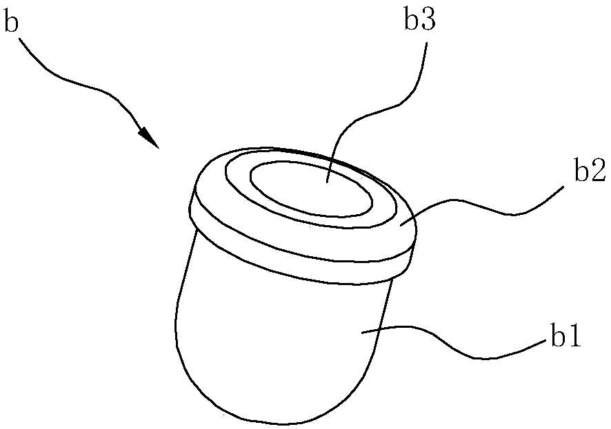 Comb handle metal cylinder planter