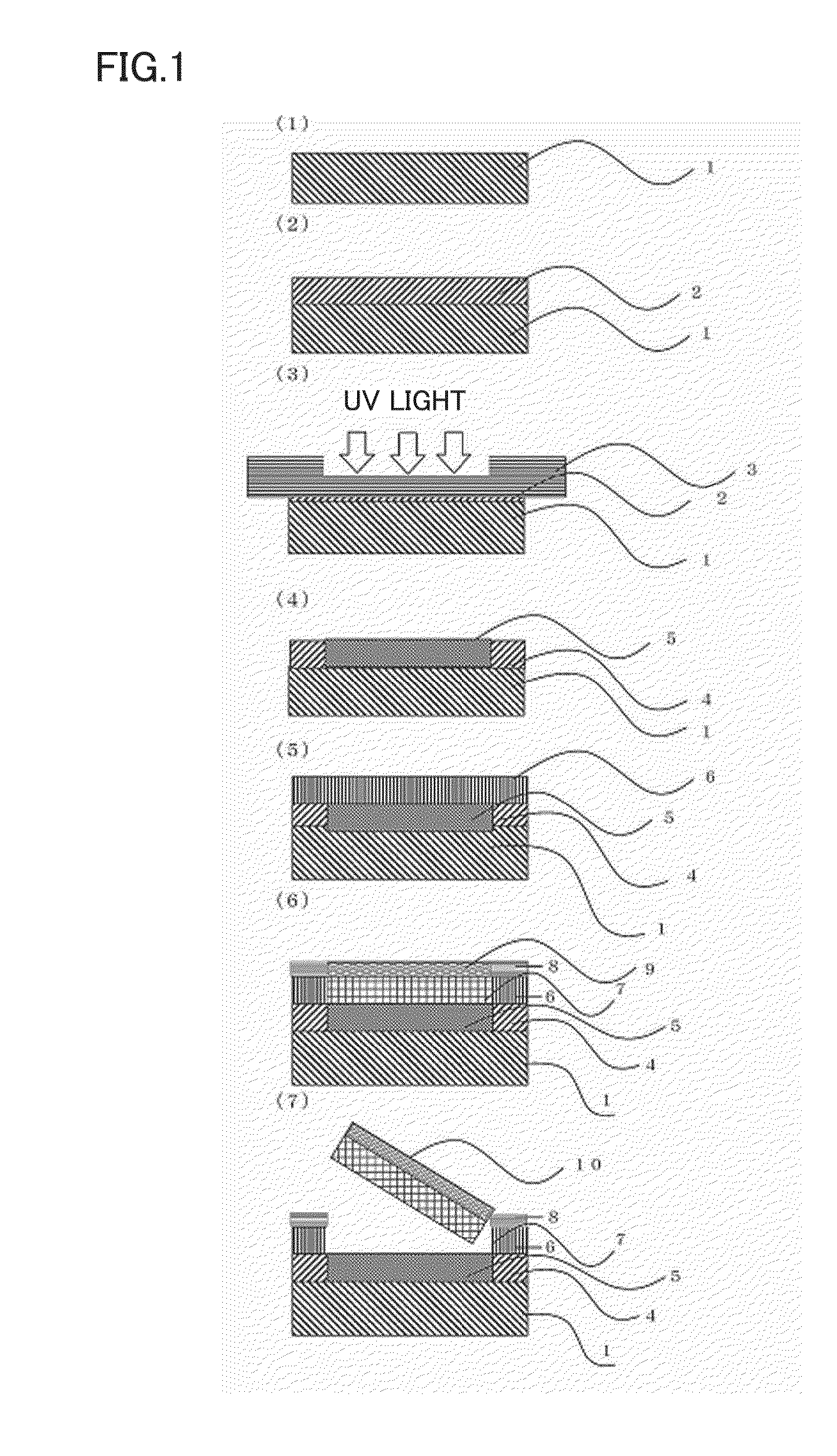 Method for producing layered product, layered product, method for producing layered product with device using said layered product, and layered product with device