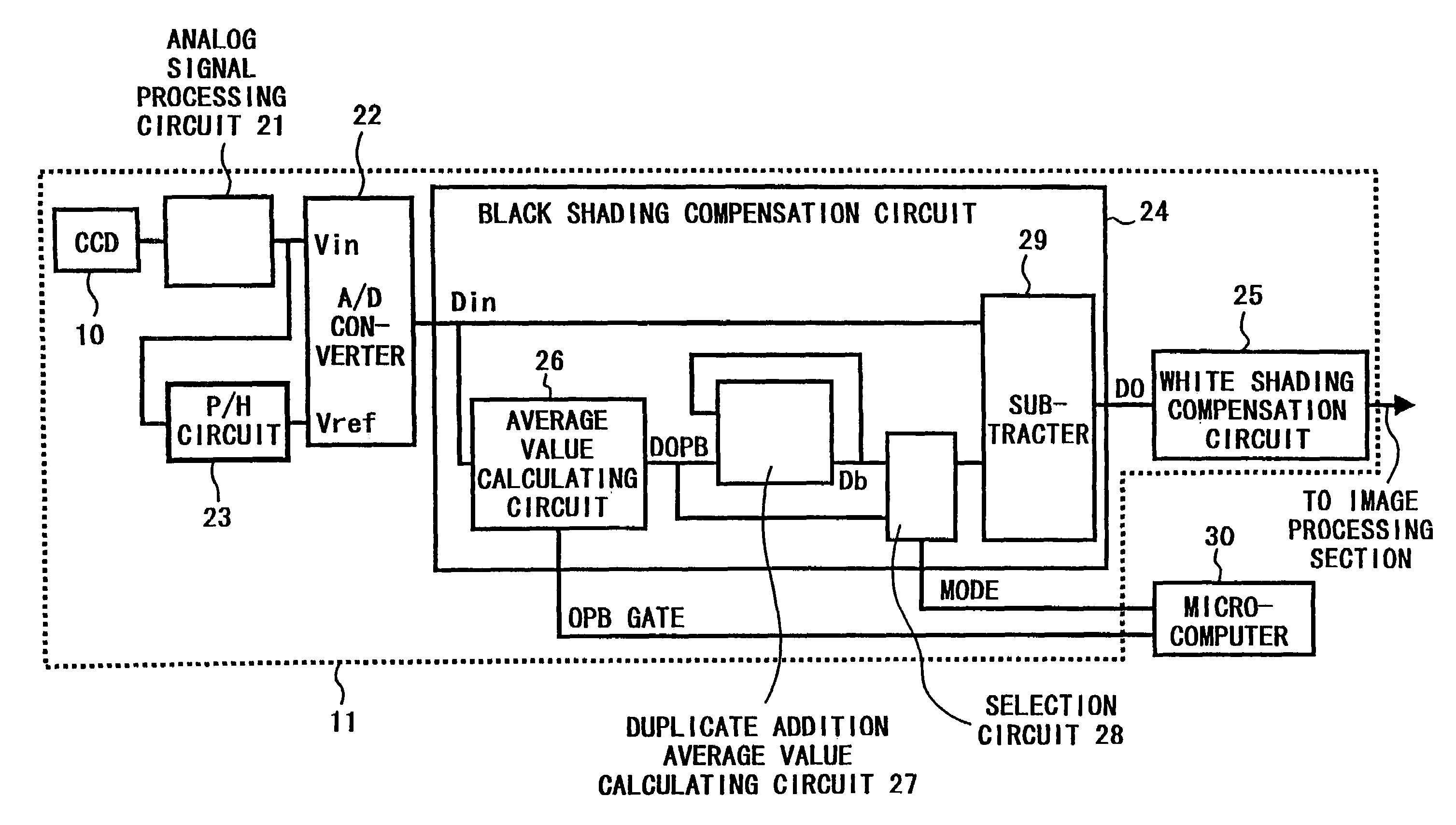 Image reading-out apparatus, copying machine and facsimile device utilizing the same, and method of reading out image