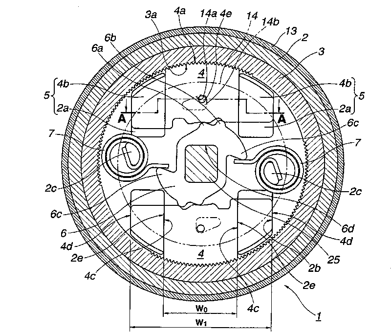 Seat reclining apparatus