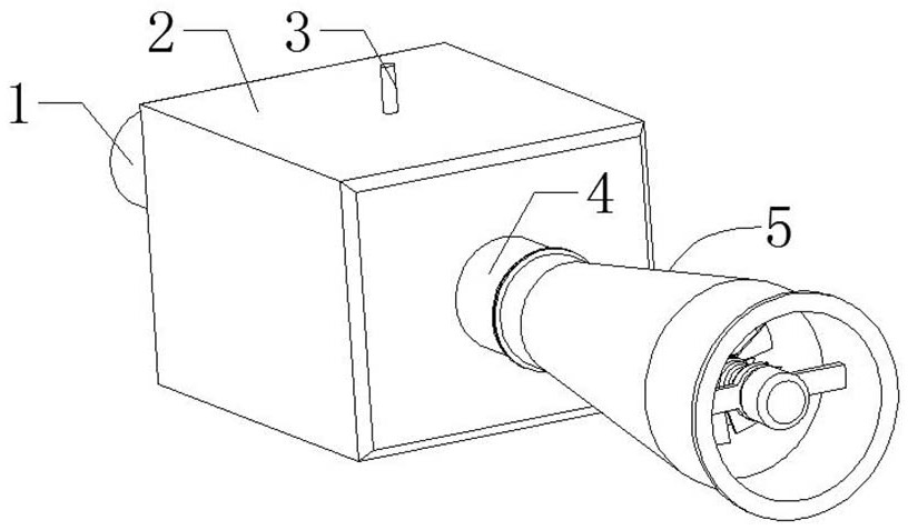 A pre-storage engine intake system