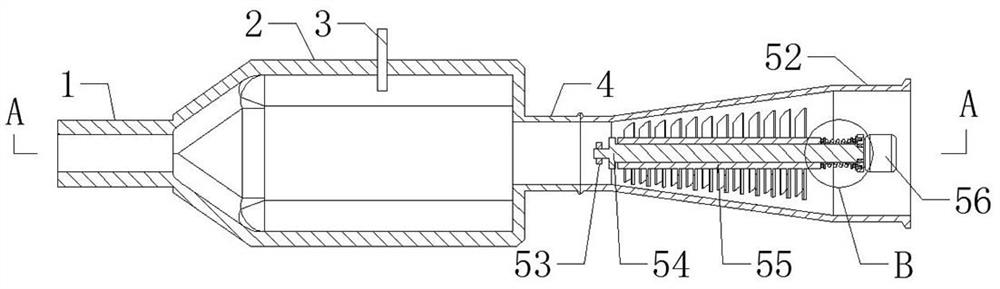 A pre-storage engine intake system