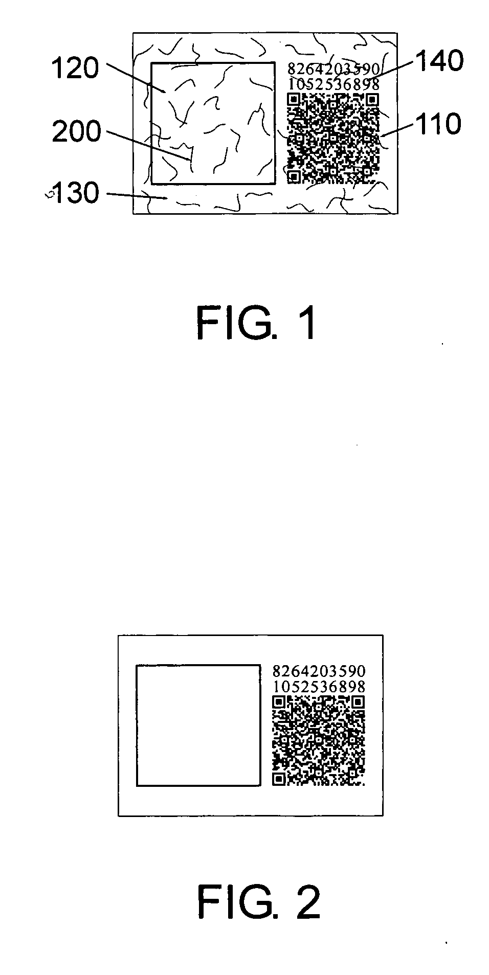 Texture coding label