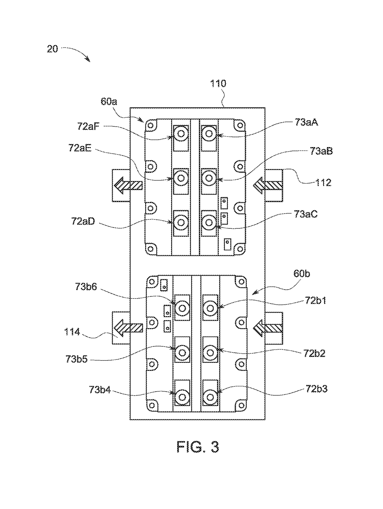 Bus bar and power electronic device with current shaping terminal connector and method of making a terminal connector