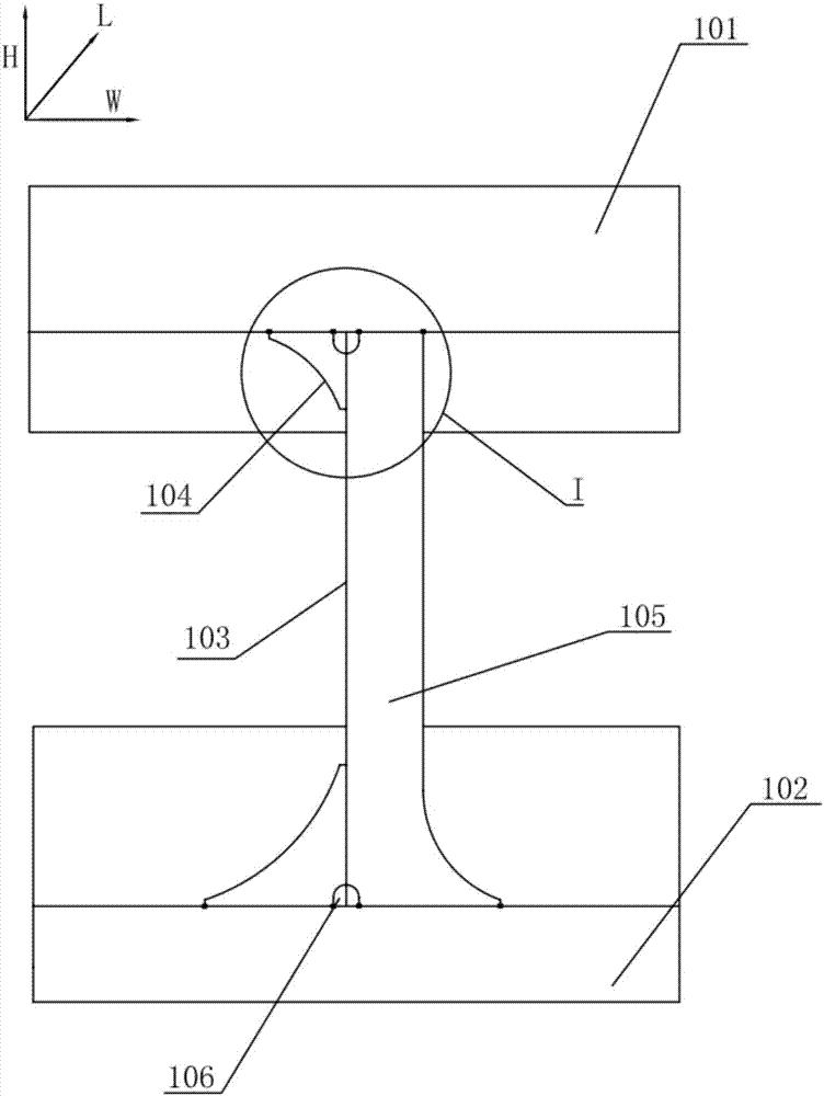 Ship bottom structure and fatigue life computing method thereof