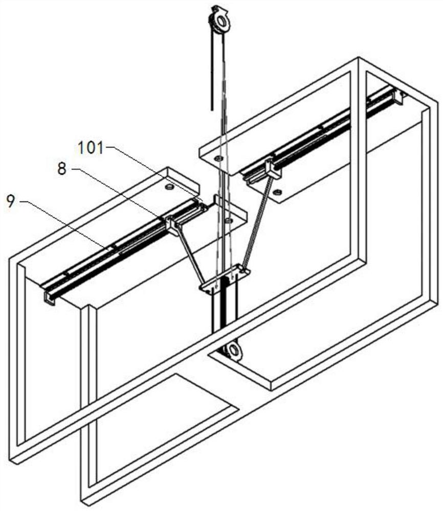 Traction device for air posture training