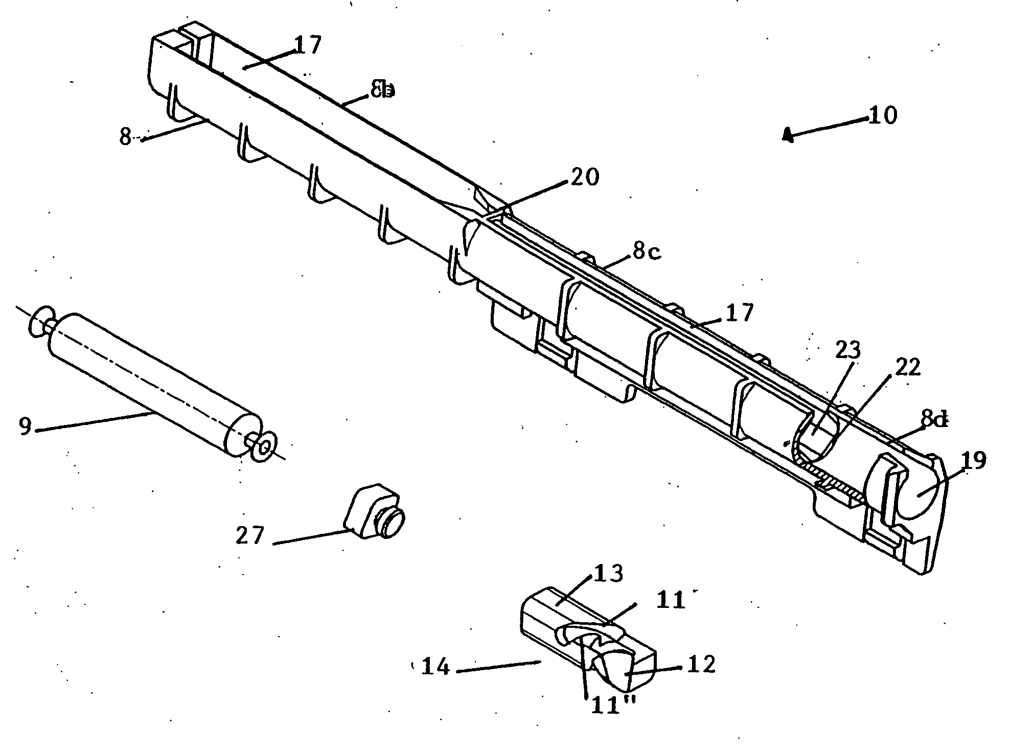 Closing device