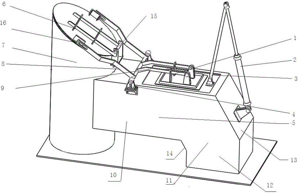 Flue gas rapid cut-off device for coal charging cars and operating method of flue gas rapid cut-off device