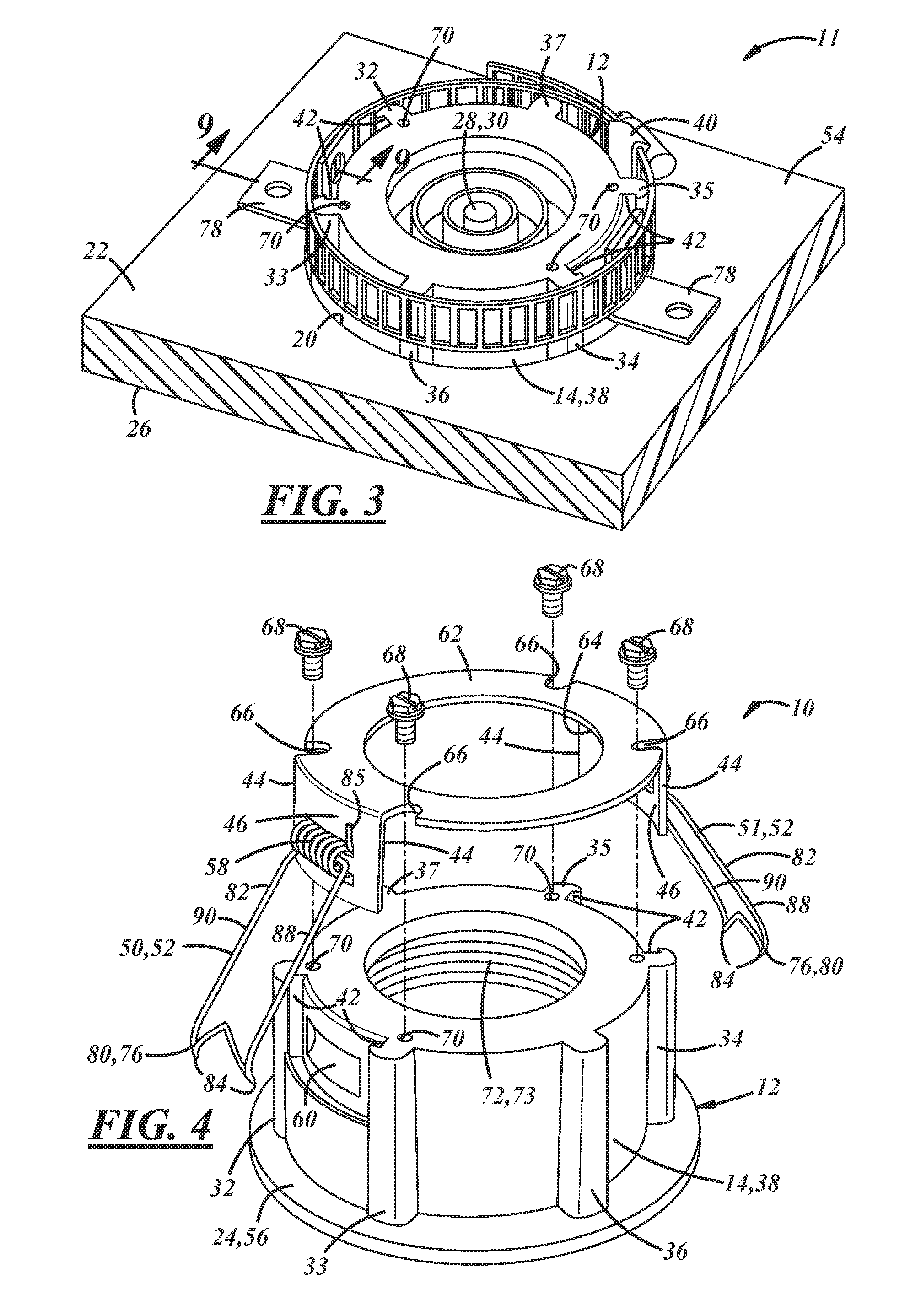 Light Fixture Mounting Assembly