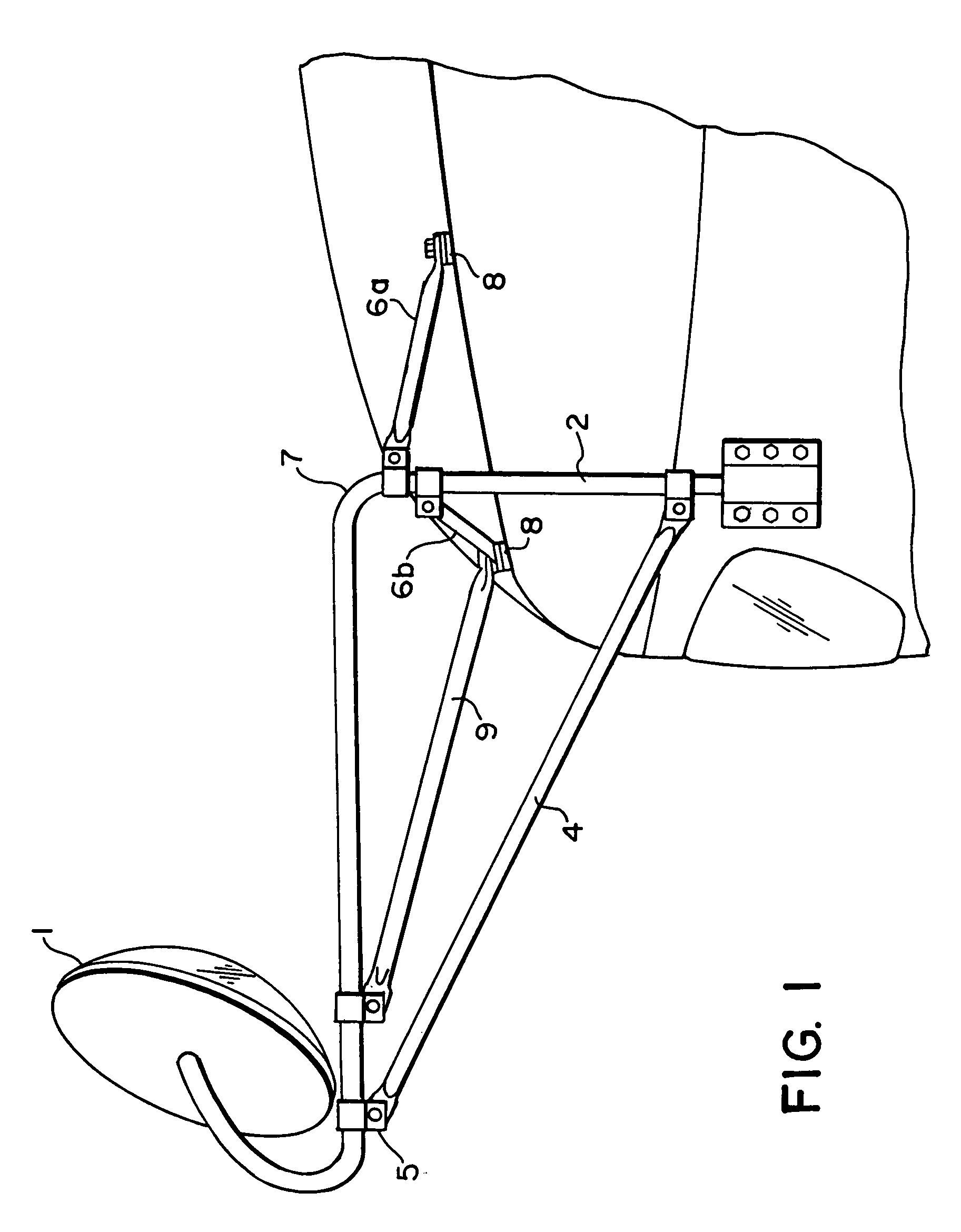 Mirror mounting assembly