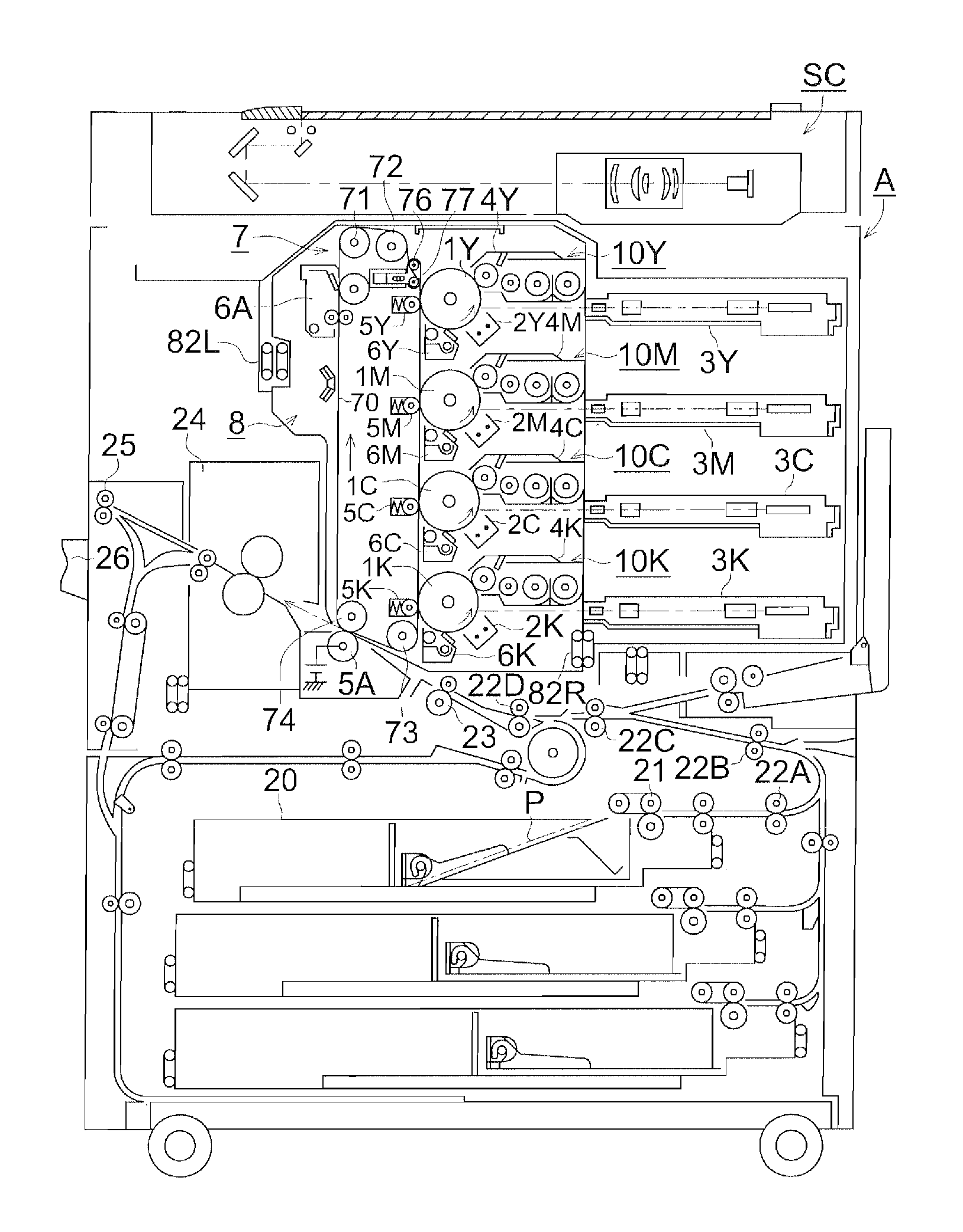 Electrostatic image developing toner