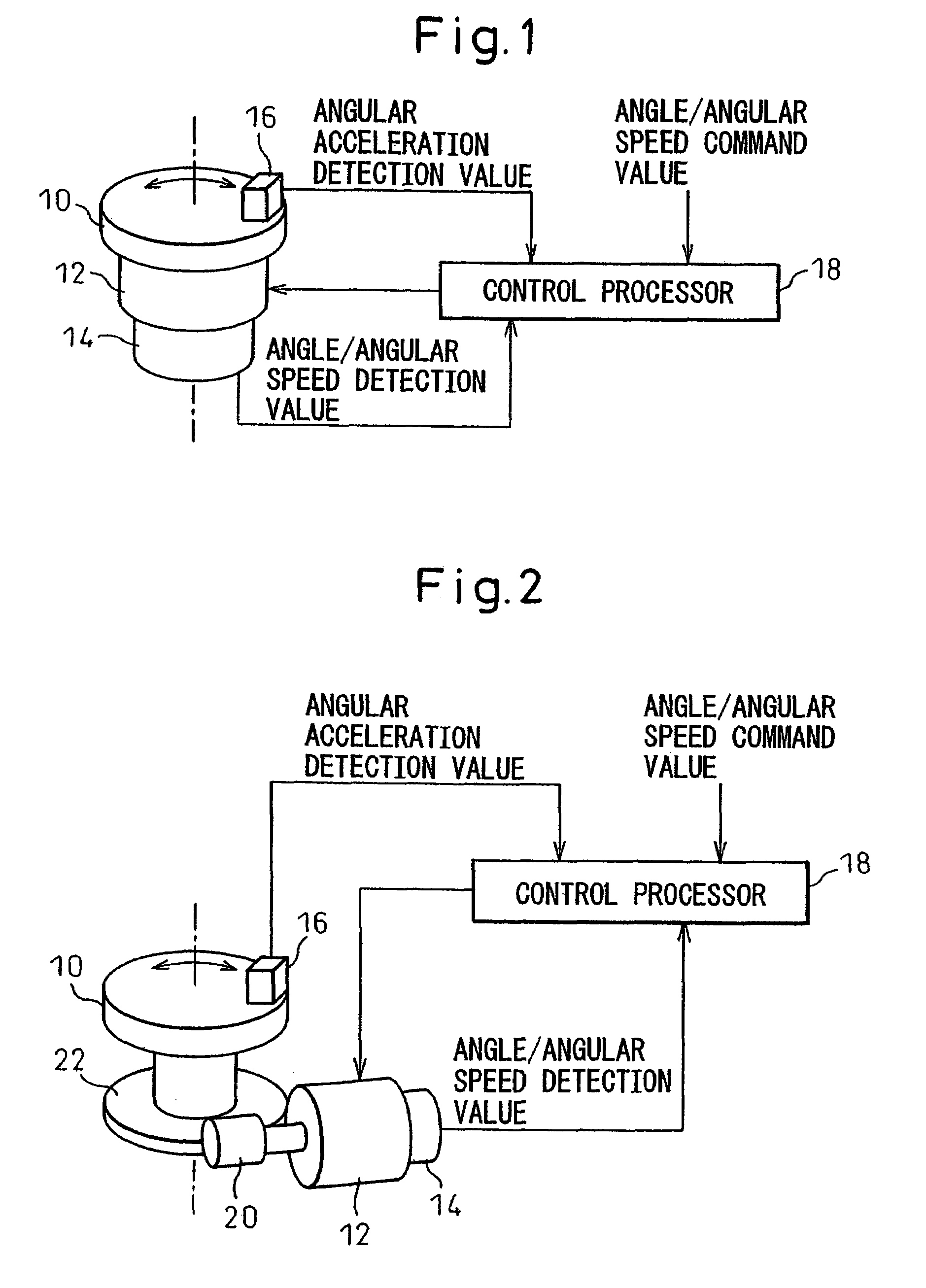 Rotary shaft control apparatus