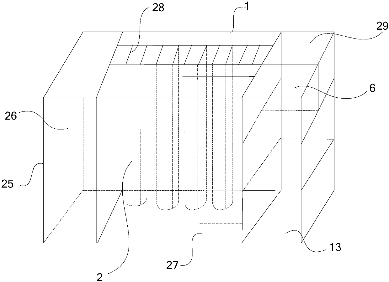 Solar gravity heat pipe vacuum liquid-filling device