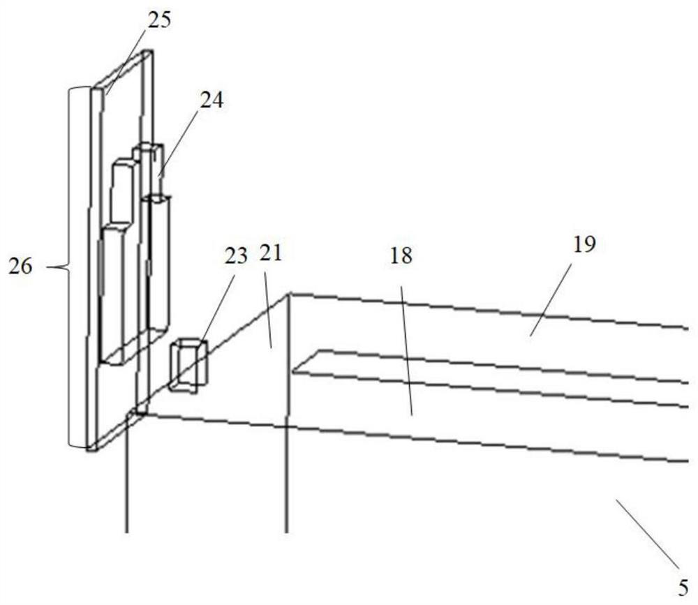 A straight-arc continuous casting machine and its segment