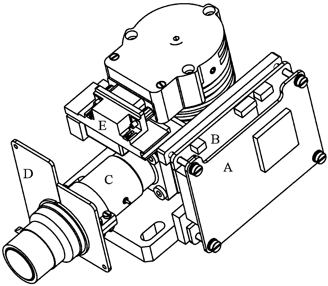 Signal processor for infrared focal plane detector assembly