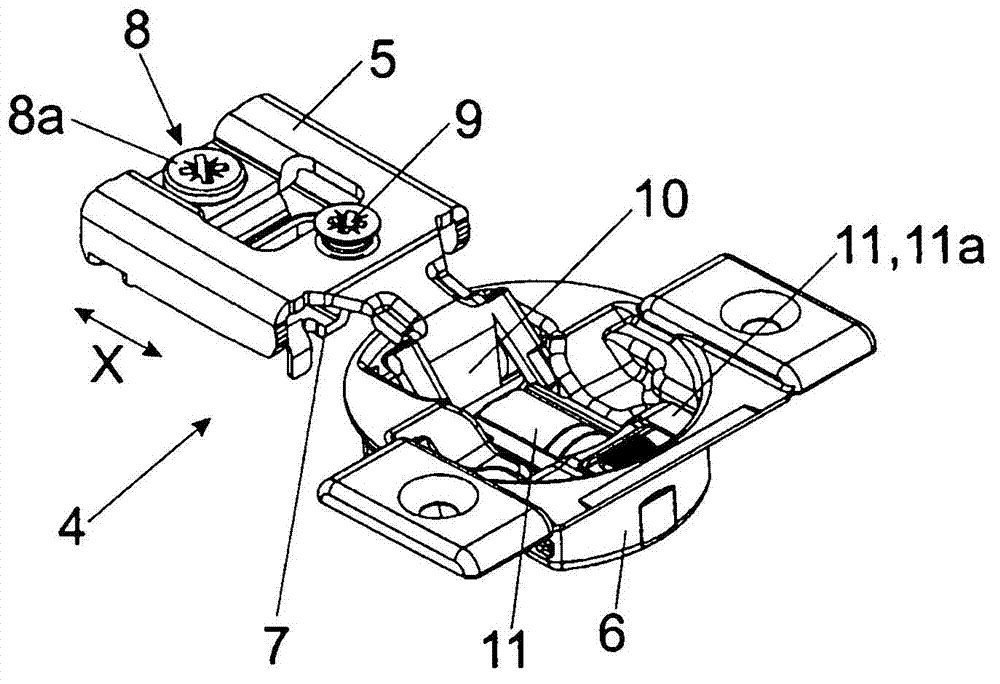 Furniture hinge