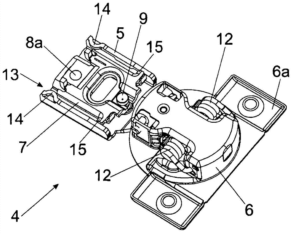 Furniture hinge