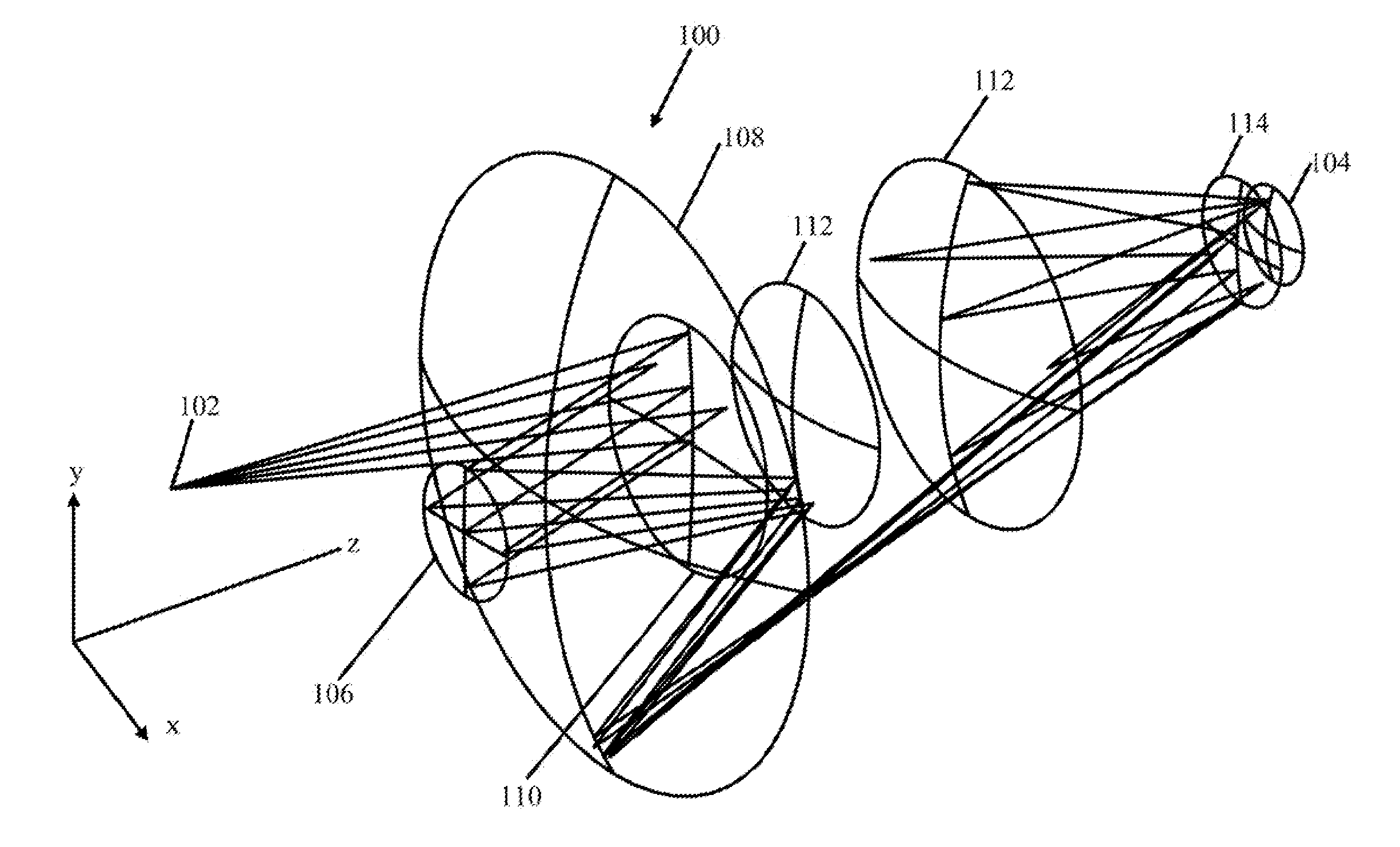 High NA Annular Field Catoptric Projection Optics using Zernike Polynomial Mirror Surfaces