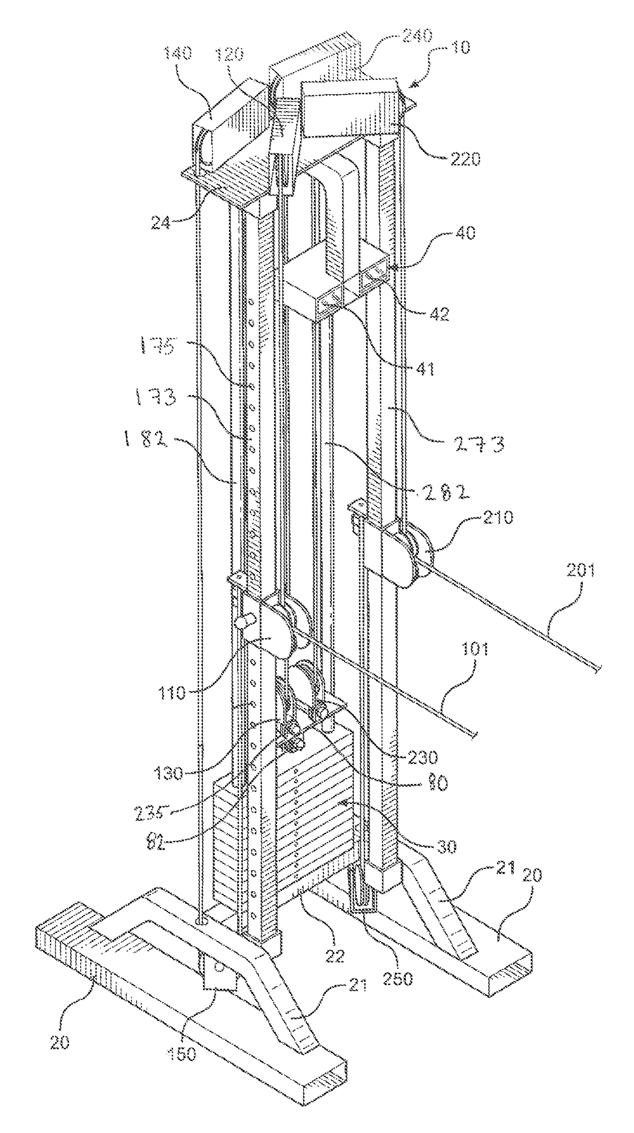 Dual balance exercise apparatus