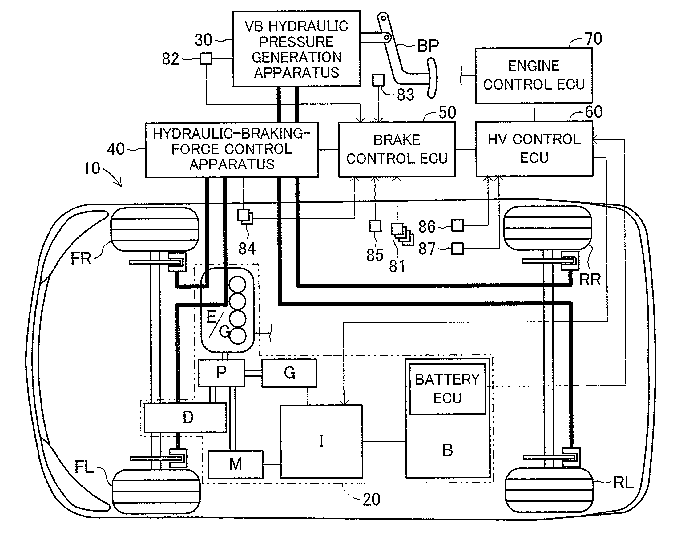 Brake control apparatus for vehicle