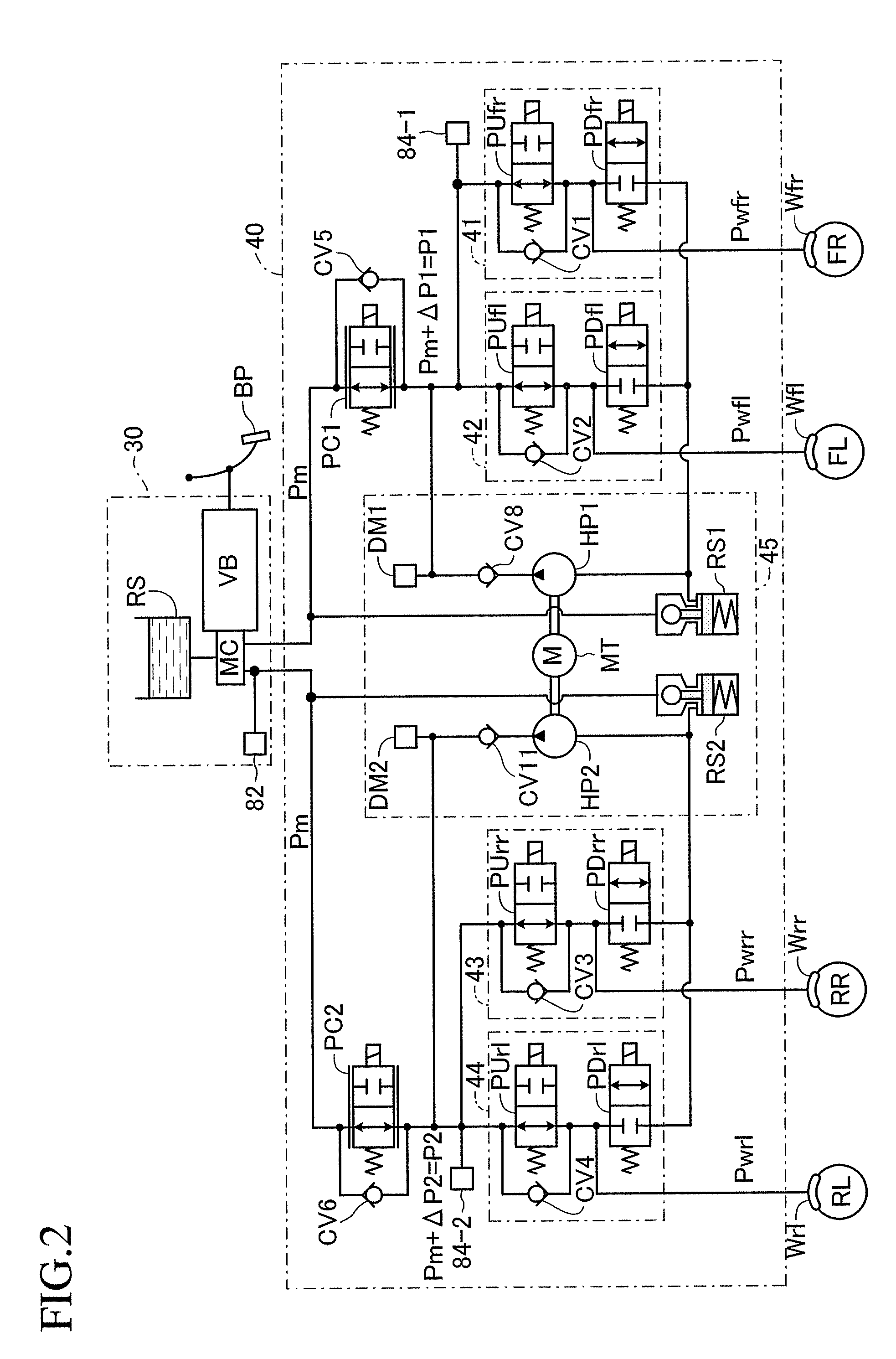 Brake control apparatus for vehicle