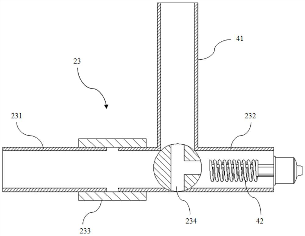 Double-effect energy-saving evaporation and concentration system